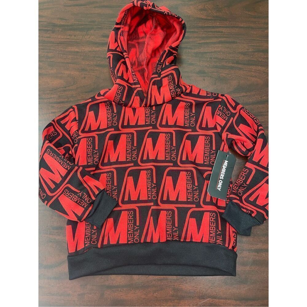 NWT Members Only Boys 3T Full Zip Jacket With Hood